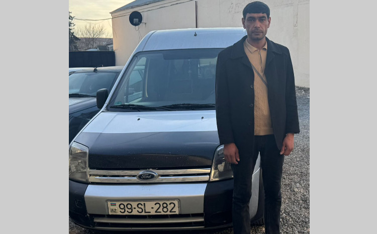 Yevlaxda narkotik vasitənin təsiri altında avtomobil idarə edən sürücü həbs olunub 