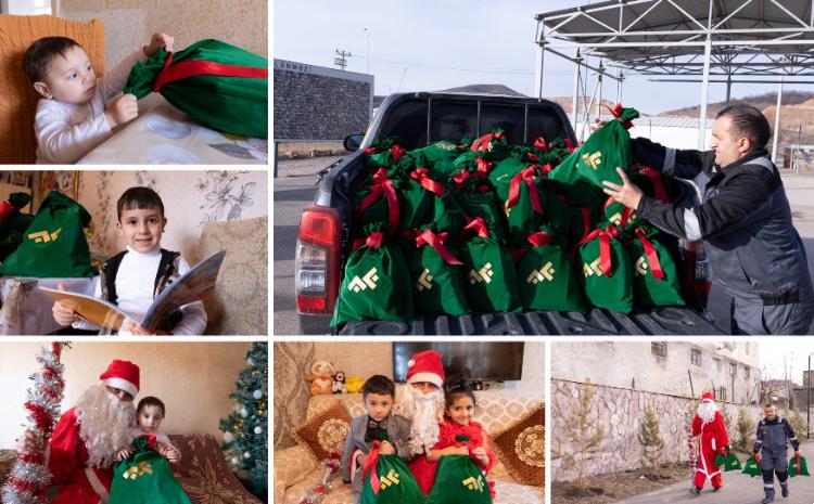 “AzerGold” QSC azyaşlıları bayram sovqatı ilə sevindirib 