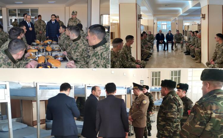 Naxçıvanda yerləşən hərbi hissələrə başçəkmələr həyata keçirilib 