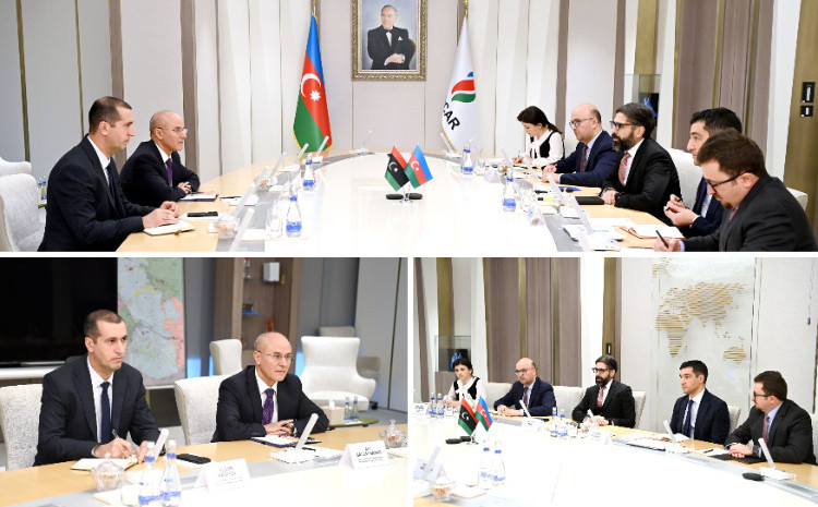 SOCAR-ın prezidenti Liviyanın Azərbaycandakı səfiri ilə görüşüb 