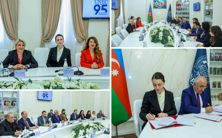 Между UNEC и компанией  «AWE Consulting» подписан меморандум 