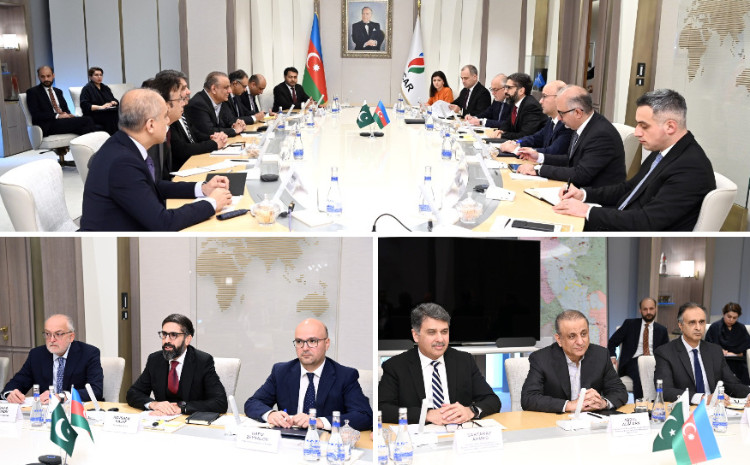 SOCAR-ın prezidenti Pakistanın özəlləşdirmə, nəqliyyat və investisiya naziri ilə görüşüb 