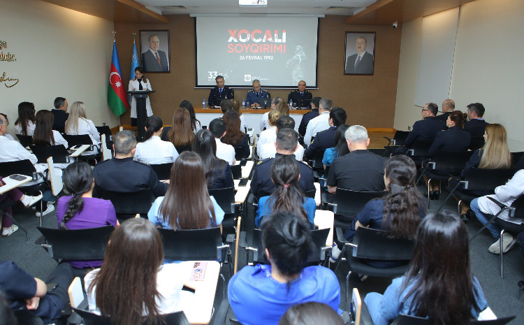 Xocalı soyqırımının 33-cü ildönümünə həsr edilmiş anım tədbiri keçirilib 