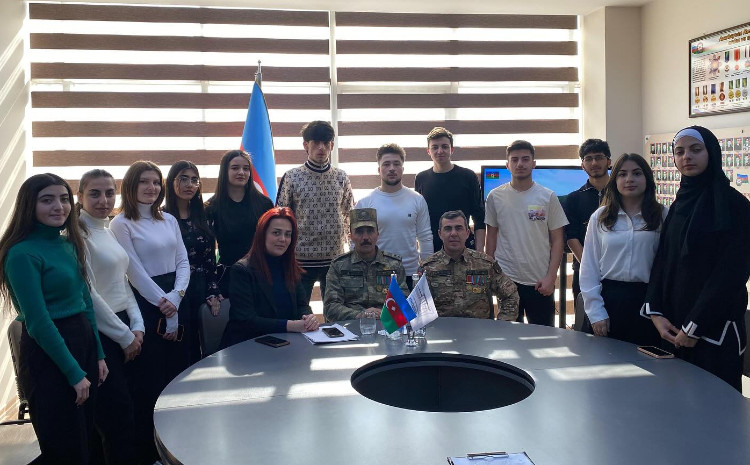 Binəqədi Gənclər Evinin təşkilatçılığı ilə “Vətən sağolsun!” layihəsinin növbəti görüşü baş tutub 