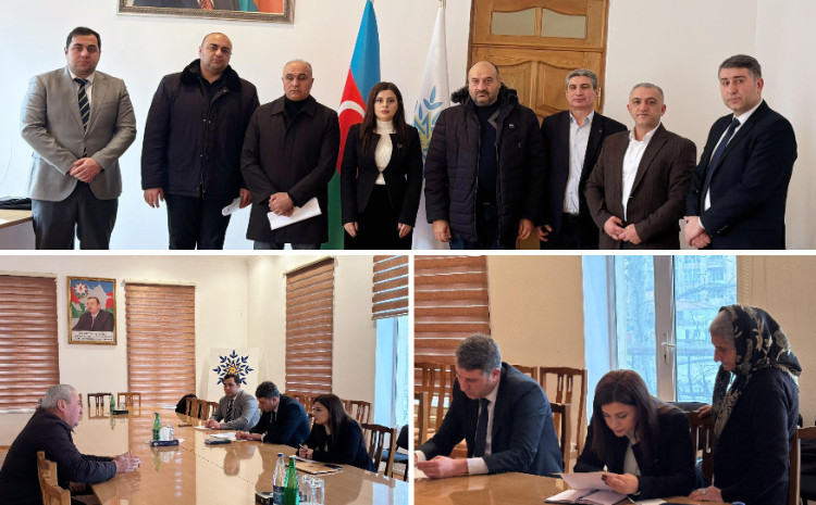 Deputat Pərvanə Vəliyeva Xətai rayonunda vətəndaşlarla görüş keçirib 