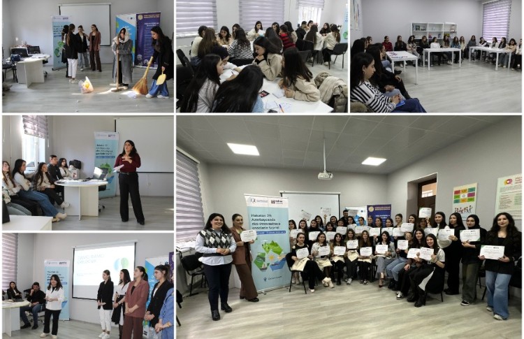 "Hakaton 29: Azərbaycanda eko-innovasiyaya gənclərin təşviqi" layihəsi başa çatıb 