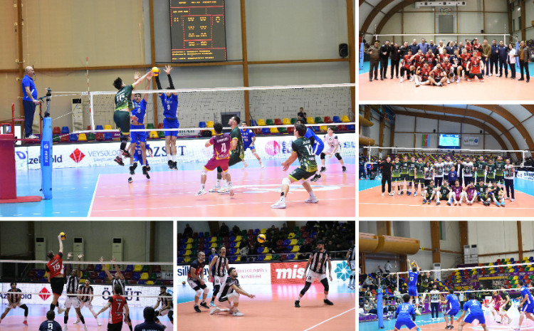 Kişi voleybolçuların Yüksək Liqasında gərgin X tur qarşılaşmaları 