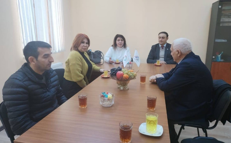 Milli Aviasiya Akademiyasının professoru Mətanət Əsgərova Tovuz 1 saylı Mediasiya Təşkilatında olub 