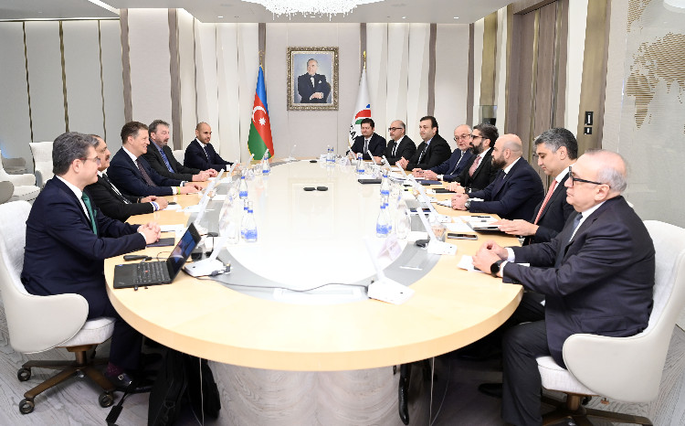 SOCAR-ın prezidenti "Crescent Petroleum" şirkətinin baş icraçı direktoru ilə görüşüb 