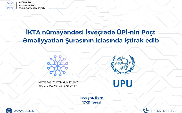 İKTA nümayəndəsi İsveçrədə ÜPİ-nin Poçt Əməliyyatları Şurasının iclasında iştirak edib 