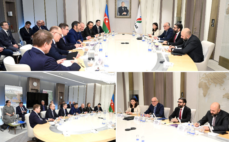 SOCAR-ın prezidenti Tatarıstan Respublikasının Baş nazirinin müavini ilə görüşüb 