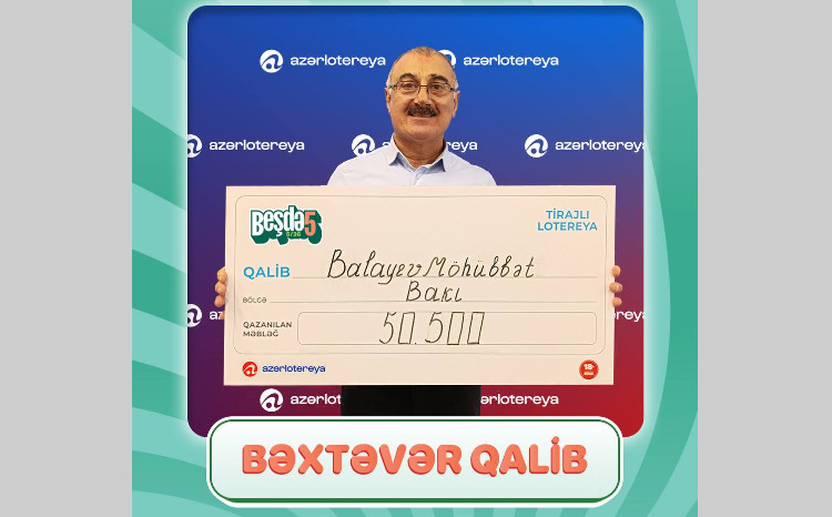 Şansını itirdiyini düşündü, amma... 50 500 manat qazandı! 