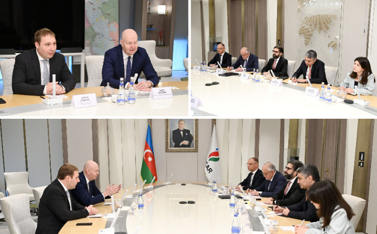 SOCAR-ın prezidenti Sloveniyanın “Petrol d.d.” və “Geoplin d.o.o.” şirkətlərinin rəhbərləri ilə görüşüb 