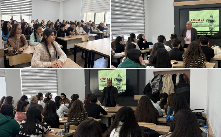 В БГУ Гулу Магеррамли поделился впечатлениями об увиденном в Ходжалы 