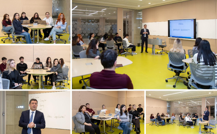  ADA Universitetinin tələbələri üçün “Media sahəsi üzrə qanunvericiliyin ümumi aspektləri” mövzusunda mühazirə deyilib 