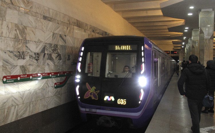 Bakı metropoliteninin bayram günləri üzrə hərəkət qrafiki açıqlanıb 