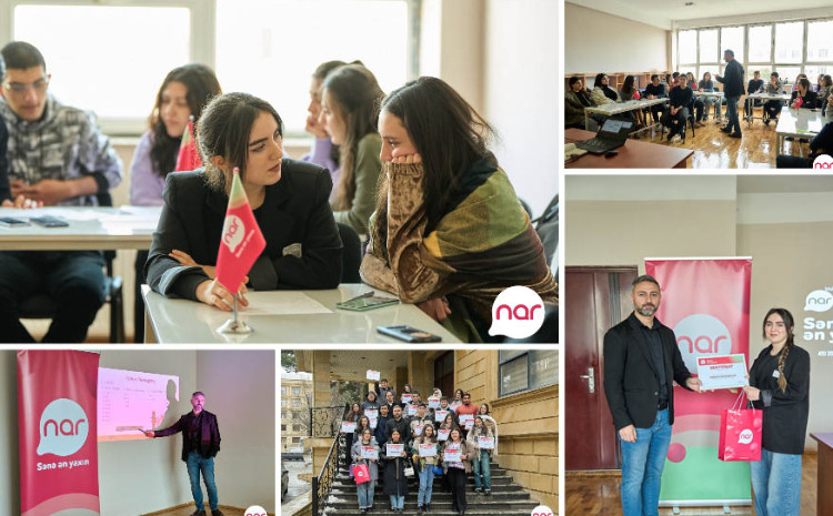 Nar continues to share its expertise in mobile communications with AZTU students 