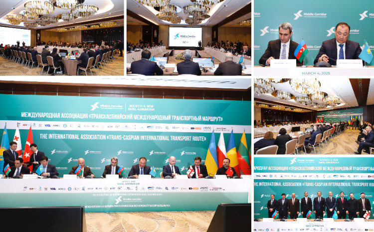 Trans-Xəzər Beynəlxalq Nəqliyyat Marşrutu regional nəqliyyat bağlantısına yeni üstünlüklər qazandıracaq: Bakıda yeni sazişlər imzalandı 