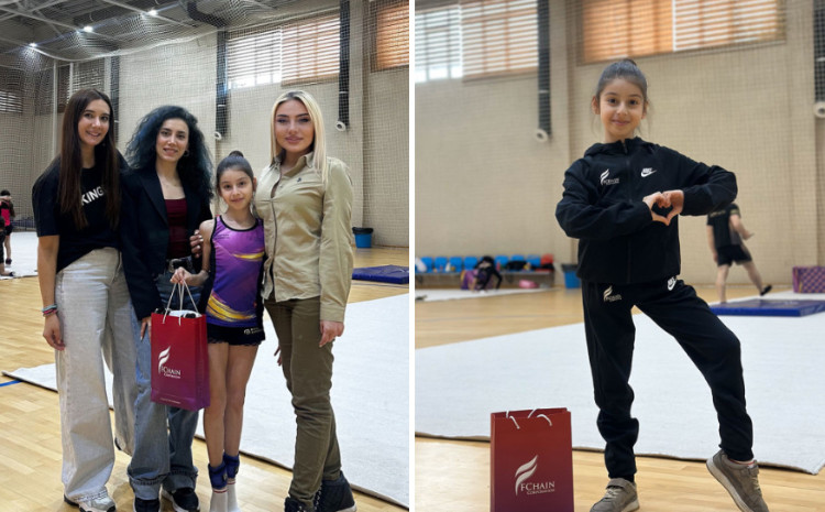 FCHAIN поздравляет юную гимнастку Зулейху Шабанову с 11-летием 