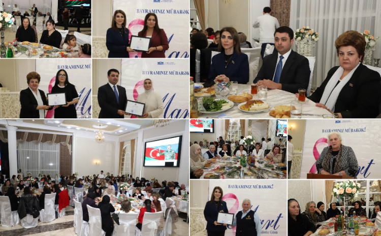 Neftçalada 8 Mart və Ramazan ayına həsr olunmuş iftar süfrəsi təşkil edilib 