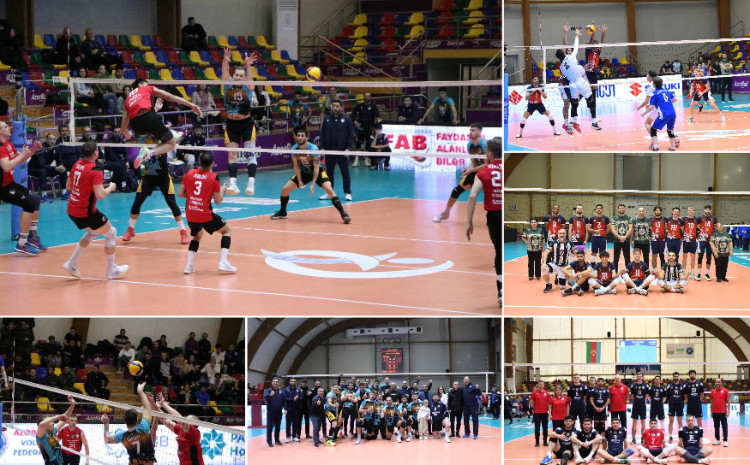 Kişi voleybolçuların Yüksək Liqasında növbəti oyunlar keçirilib 