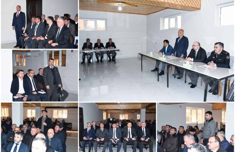 Masallının Kürdəbazlı kəndində rayon rəhbərinin 04 mart 2025-ci il tarixdə səyyar görüş-qəbulu 
