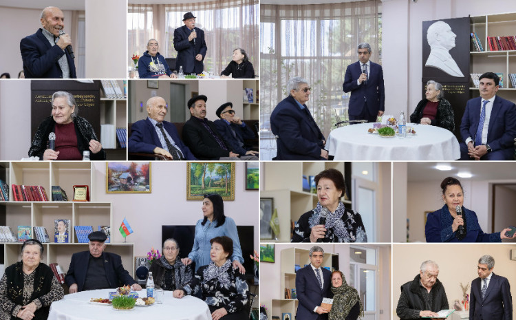 Nazir Anar Əliyev Ahıl şəxslər üçün sosial xidmət müəssisəsində olub, ahıllarla görüşüb 