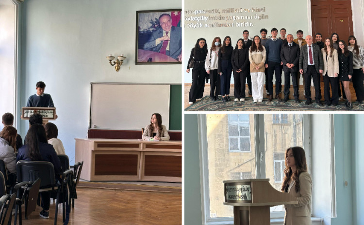 Студенты БГУ в Академии государственного управления сделали доклад 