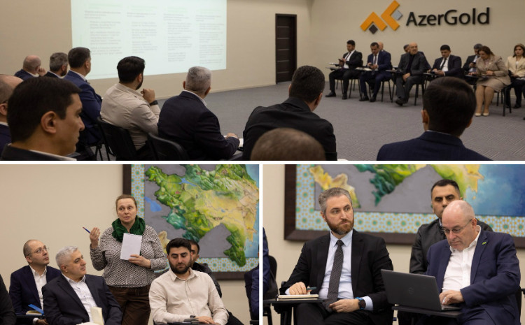 В ЗАО "AzerGold" состоялся очередной семинар по месторождениям нерудных полезных ископаемых 