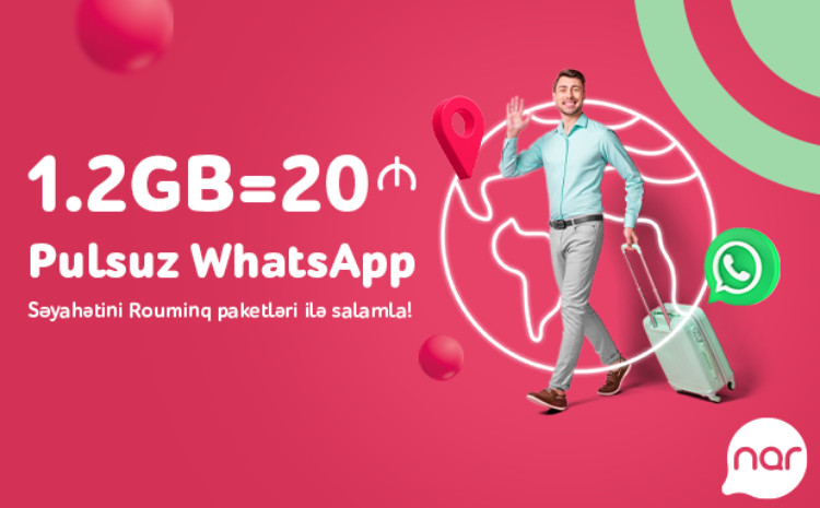 Оставайтесь на связи с близкими в путешествиях на Новруз с роумингом Nar! 