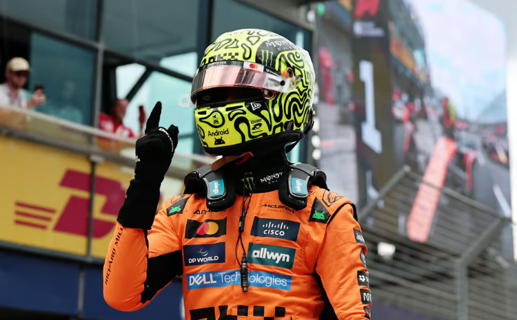 Lando Norris Avstraliya Qran-prisində "pole position" qazandı 