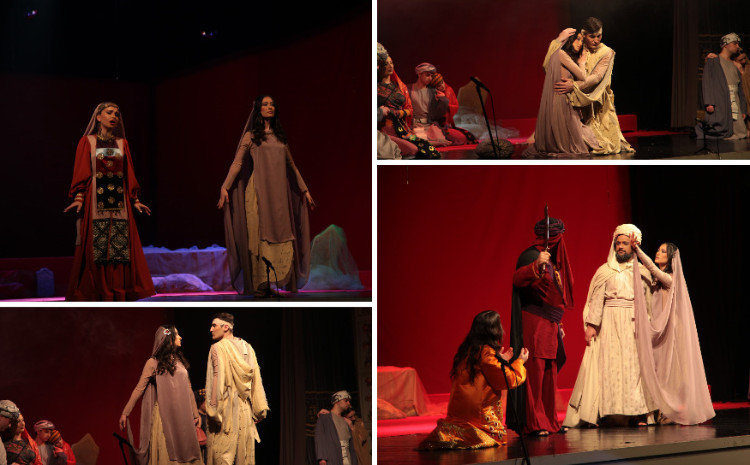 Musiqili Teatrın gənc balet artistləri ilk dəfə Leyli və Məcnun rollarında 