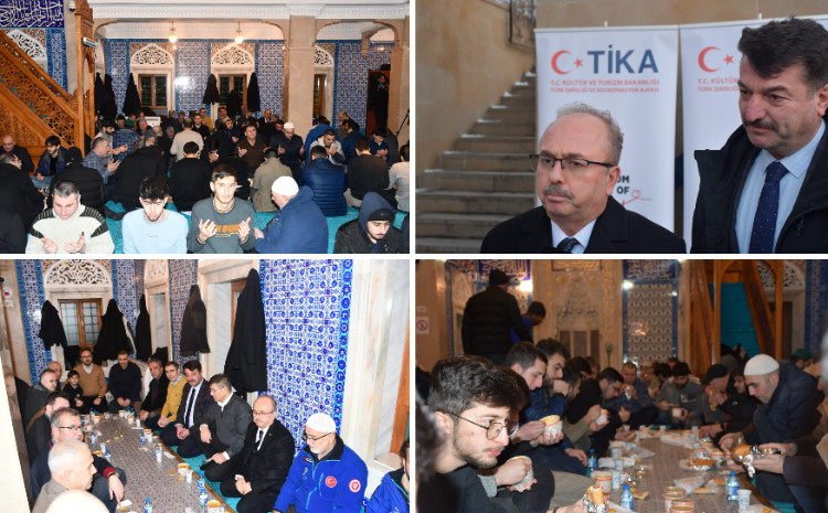 Bakıda Şəhidlik Məscidində İlk İftar TİKA-dan 