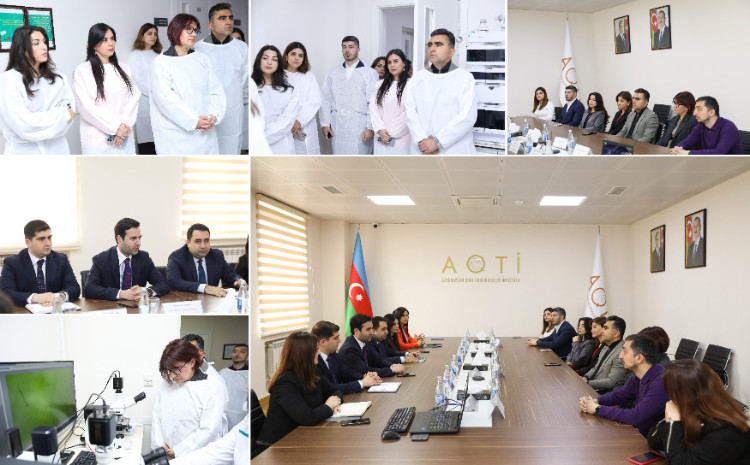 Ekspertlər AQTİ-nin laboratoriyaları ilə tanış olub 