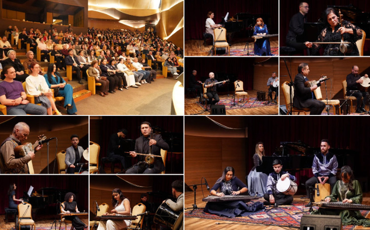 "Azərbaycan muğamı" layihəsi çərçivəsində xalq çalğı alətləri ifaçılarının konserti təqdim olunub 