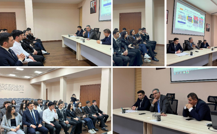 BDU-nun Hüquq fakültəsinin tələbələri üçün Baş Prokurorluğun Elm-Tədris Mərkəzində təlim 