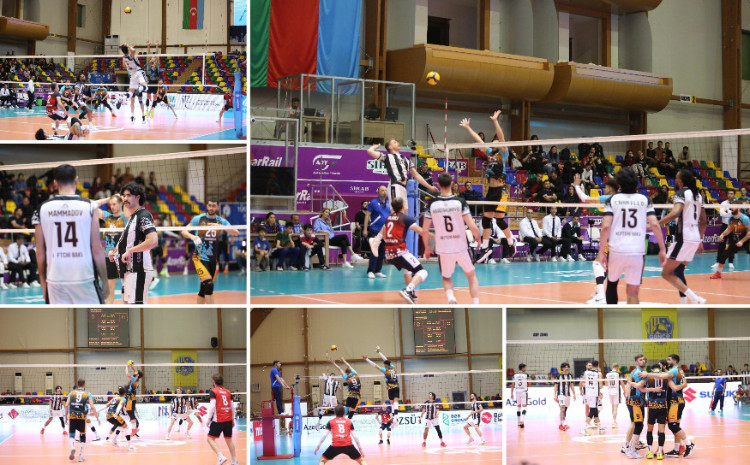 Kişi voleybolçuların Yüksək Liqasında üçüncü yer uğrunda mübarizəyə start verilib 