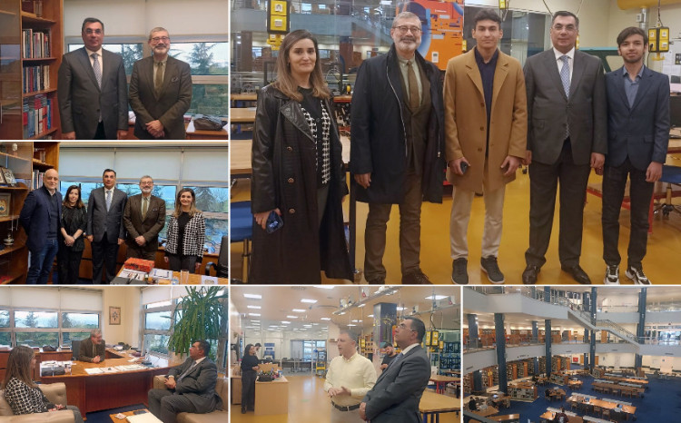 Ректор БВШН Эльмар Гасымов встретился с ректором Университета Сабанджи 