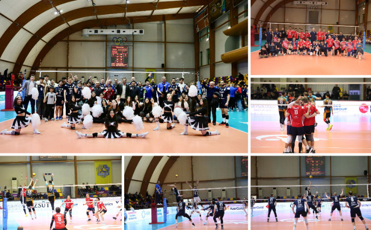 Kişi voleybolçuların Yüksək Liqasında pley-off mərhələsinə start verilib 