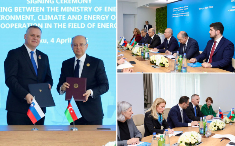 Azerbaijan and Slovenia signed Memorandum of Understanding on energy cooperation 
