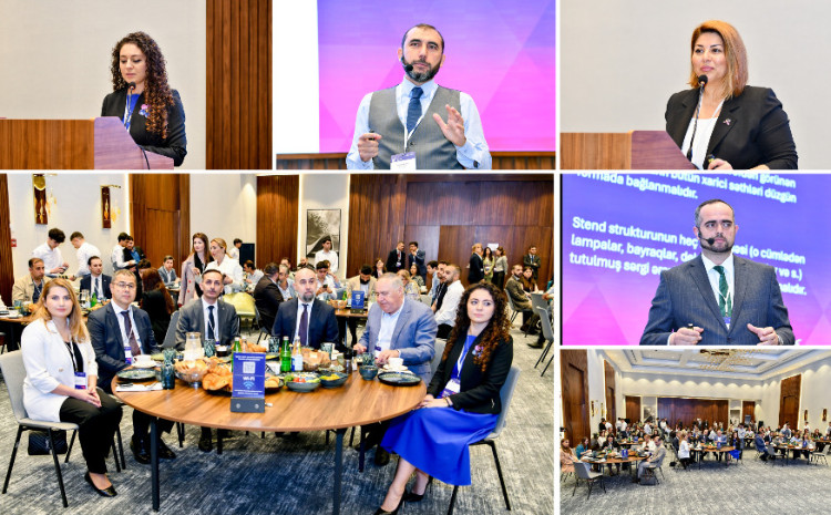 Sərgi öncəsi iştirakçılarla görüş keçirilib 