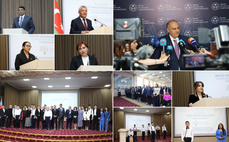 BSU-da “İnklüziv təhsildən inklüziv cəmiyyətə: bərabər imkanlar və dayanıqlı inkişaf” (İTİC 2025) III beynəlxalq elmi konfransın açılış mərasimi keçirilib 