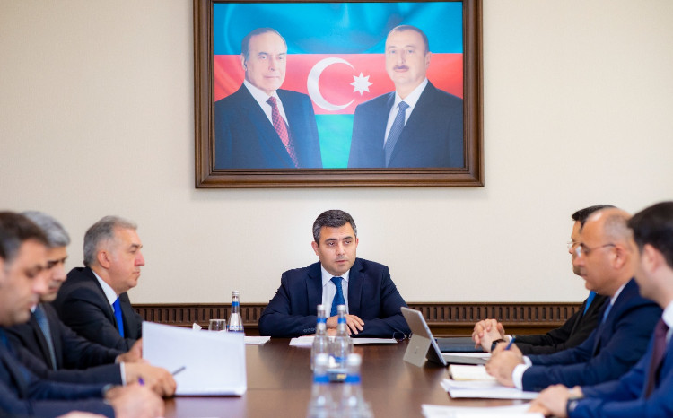 Naxçıvan Muxtar Respublikası Nazirlər Kabinetində müşavirə keçirilib 