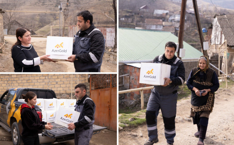 "AzerGold" вручил  жителям Дашкесана подарки Рамазана 