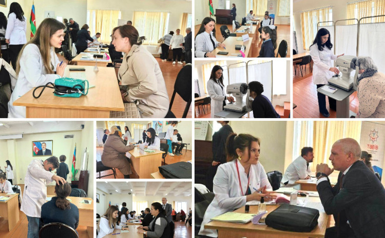 Sumqayıt Tibb Mərkəzi oftalmoloji aksiya keçirdi 