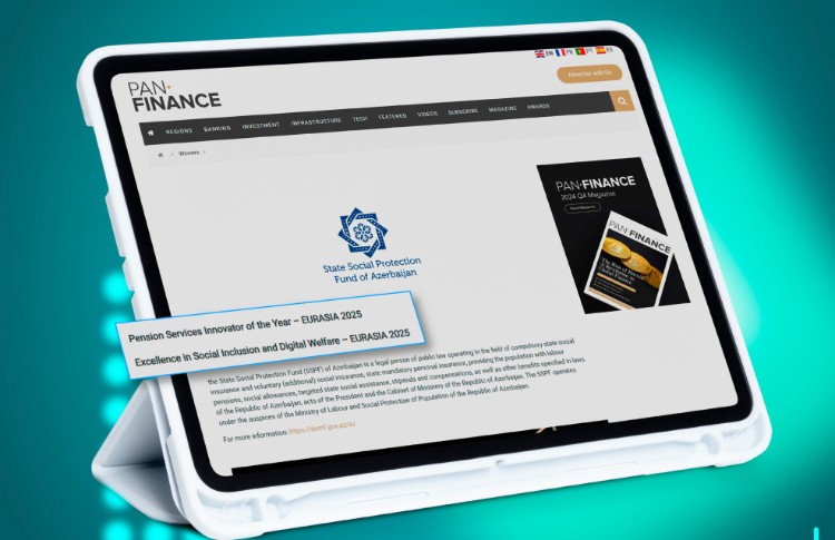 DSMF “Pan Finance Awards 2025” beynəlxalq müsabiqəsində iki mükafata layiq görüldü 
