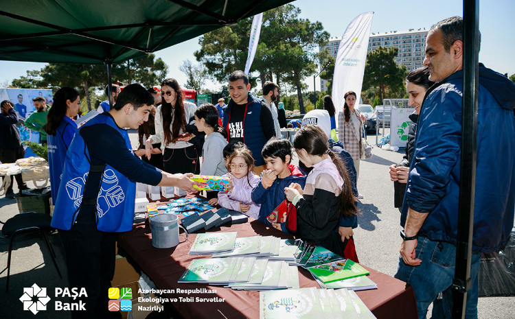 “PAŞA Bank”ın dəstəyi ilə “Tullantıları hədiyyələrə dəyiş” festivalı keçirildi 