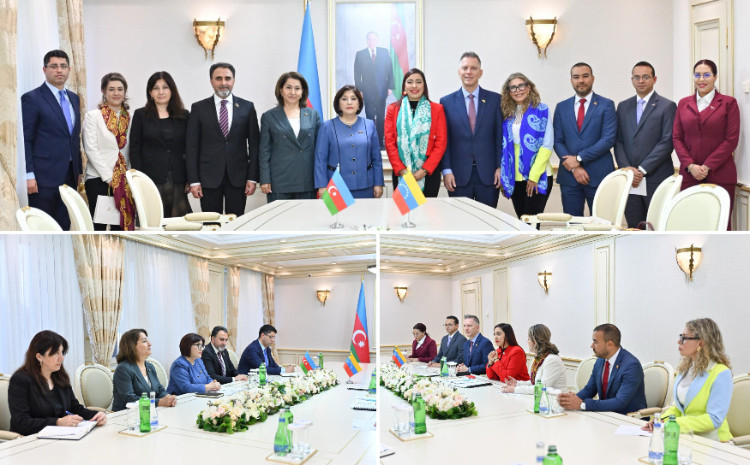 Speaker of Milli Majlis Meets with Delegation of National Assembly of Venezuela 