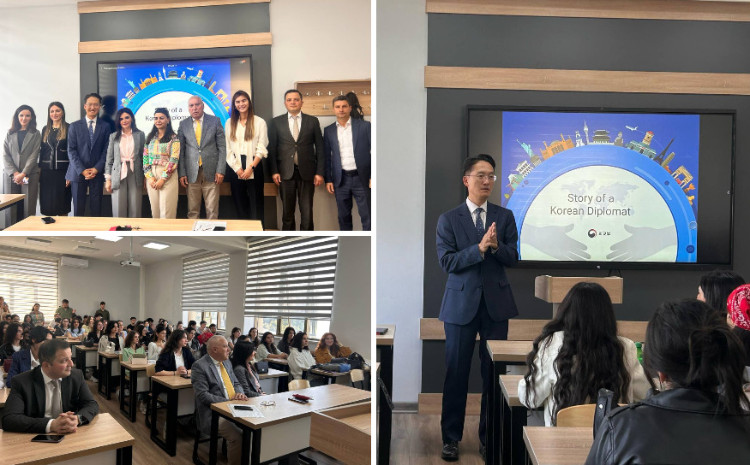 Корейский дипломат прочитал лекцию студентам БГУ 