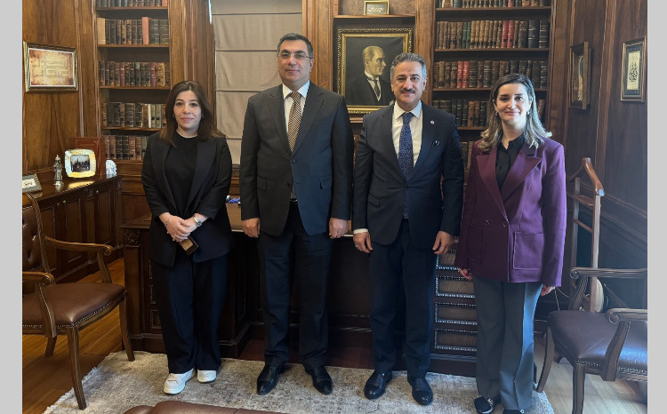 BANM rektoru Elmar Qasımov Boğaziçi Universitetinin rektoru ilə görüşüb 